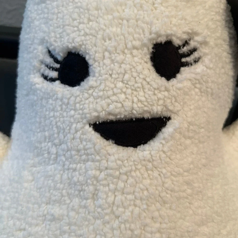 Ghost Girl Sherpa‎ PlushPillow NWT 16” Tall
